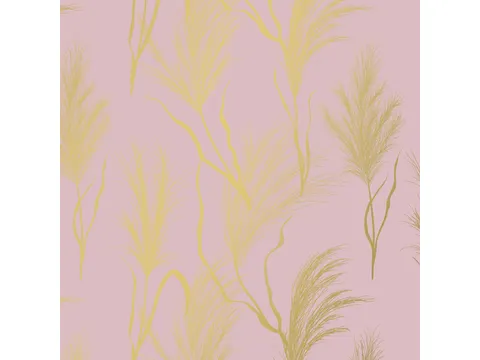 Toonbankrol Kangaro papier roze/goud 80 grams 30 cm breed 200 meter