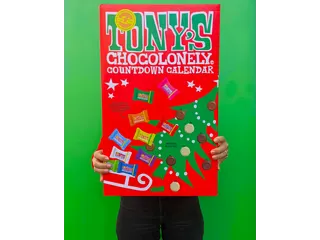Chocolade Tony's Chocolonely Kerst big Tiny calendar 225 Gram assorti - 4