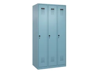 locker voor scheiding van kleding,HxBxD 1850x900x500mm,3vak - 2