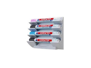 MATTE Glasbord markerhouder magnetisch voor 4 markers Chilly Lake lich - 3