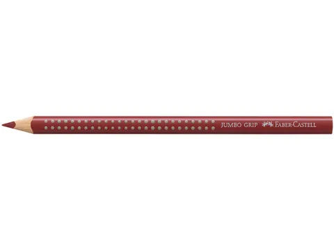 Kleurpotlood Faber-Castell Jumbo GRIP 92 Indisch rood