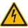 Waarschuwingsbord Waarschuwing: Elektrische Spanning Sticker Folie