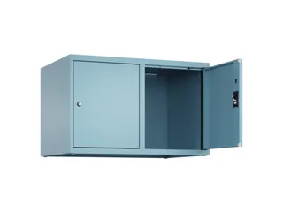 opzetkast,v. locker,2vak.,vak B 400mm,HxBxD 500x800x500mm,cilinderslot - 1