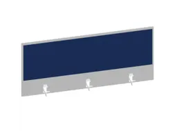 baliepaneel bureau aanbouw achter MP-lichtgrijs BN6016-blauw 1200mm
