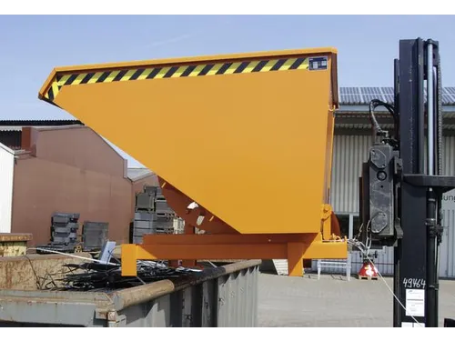 Zwaarlast-kiepbak,HxLxB 970x1260x1105mm,0,6m³,draagverm. 4000kg