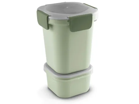 Gobelet isotherme Sigma Home 0,95 L vert - 11,5 x 11,5 x 18,5 cm