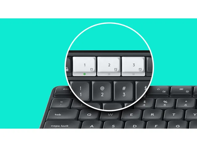 Logitech K375s Multi Device Combinatie AZERTY Toetsenbord