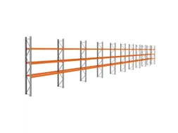 palletstelling,basis+9xaanbouw,HxBxD 3990x28100x750mm,vakl. 3000kg