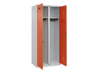 locker voor scheiding van kleding,HxBxD 1850x800x500mm,2vak - 1