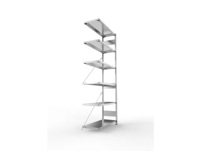 rayonnage modulaire,rayonnage suivant,CLIP,HxlxP 2500x1006x436mm