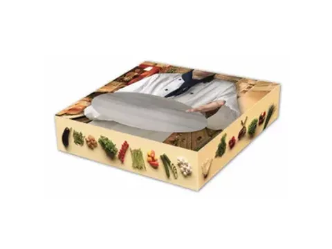 Cateringdoos Bon Appetit met venster 358x250x76mm doos 10 Stuks