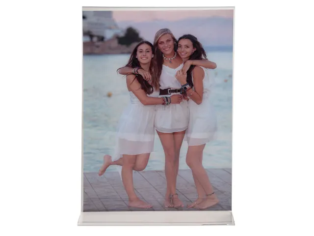 Folderhouder Rechtop staand A6 transp.