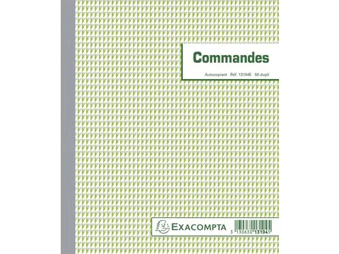 Exacompta Bestellingen, Ft 21 X 18 Cm, Dupli, Franstalig
