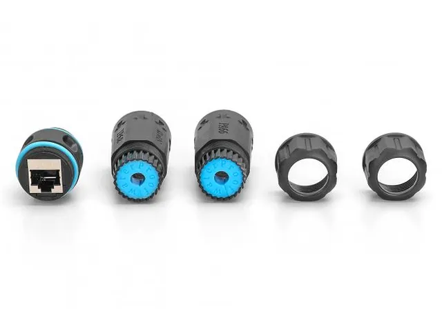 CAT 6A buitenaansluiting IP68 RJ45 naar RJ45 connector