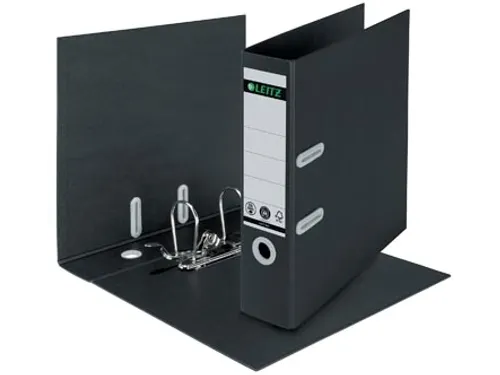 Recycle ordner, rug van 8 cm, zwart