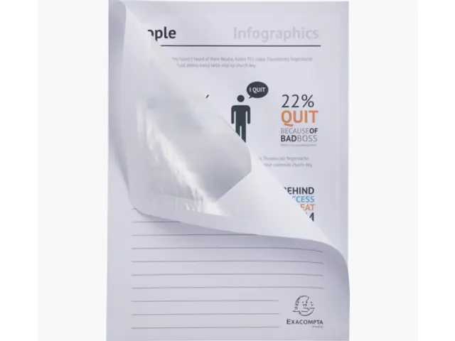 Venstermap Exacompta Forever L-map 120gr karton Wit