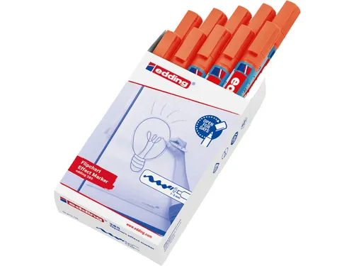 Edding 385 Flipchart effect marker Oranje