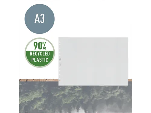 Recycle geperforeerde showtas, A3 landscape