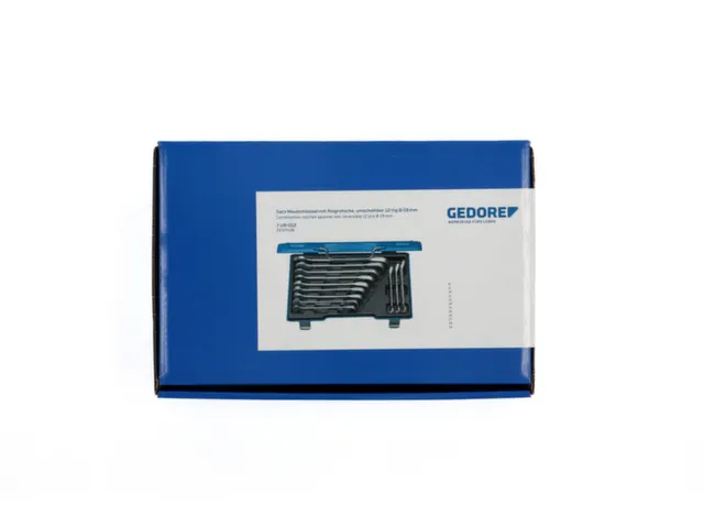 GEDORE 7 UR-012 Set steeksleutels met ringratel