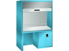 pc-kast,HxBxD 1900x1434x725mm,toetsenbordblad,romp RAL 5012
