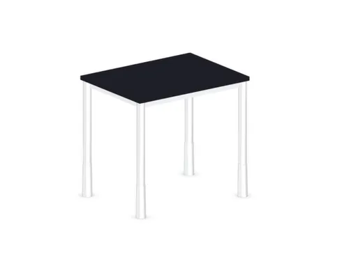 In hoogte verstelbaar bureau,HxBxD 720-840x800x600mm,CC-zwart