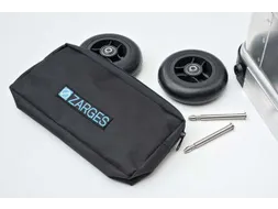 wielenset,v. transportkist,massief rubber,draagverm. 50kg,wiel Ø 125m