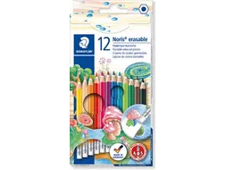 Staedtler Kleurpotlood Noris Club Uitgombaar 12 Potloden