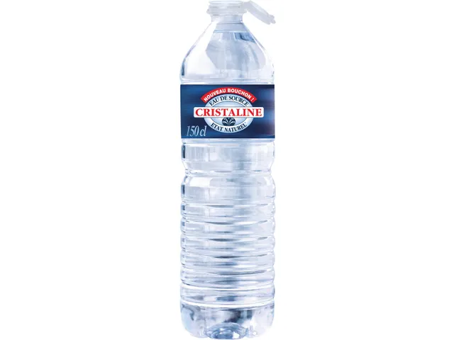 Eau de source naturelle plate Cristaline 1,5L pack de 6 bouteilles