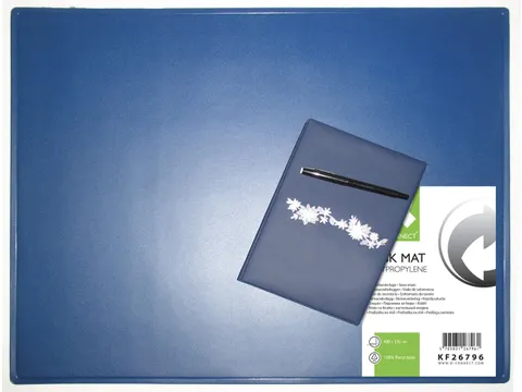 Onderlegger 63x50 cm blauw