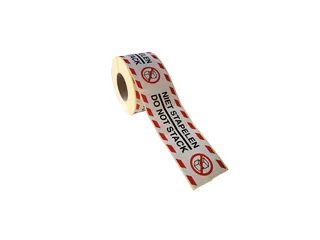 Etiketten Rillprint rol 250 stuks Do not stack 46x125 mm - 1