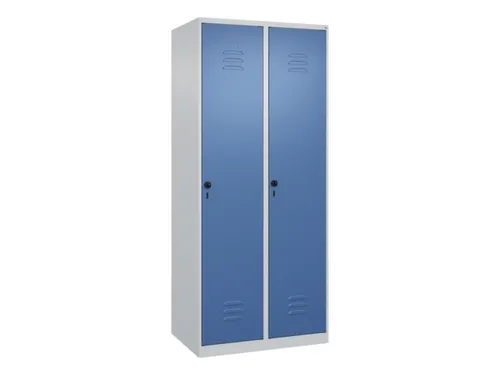 locker voor scheiding van kleding,HxBxD 1850x800x500mm,2vak