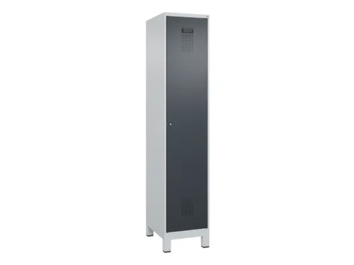 locker voor scheiding van kleding,HxBxD 1950x400x500mm,1vak