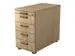 caisson de bureau,HxlxP 720-760x428x800mm,4tiroir(s),tiroir plumier