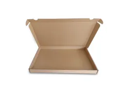 Brievenbusdoos Onbedrukt Bruin Enkelgolf 355x230x30mm 50 Stuks