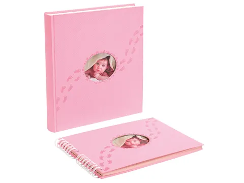 Fotoalb PILOU baby 2 9x32cm 60bl roze