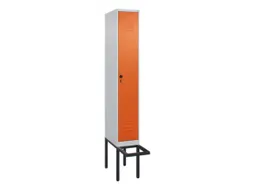 locker voor scheiding van kleding,HxBxD 2120x300x815mm,1vak