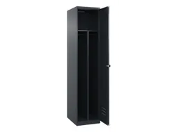 locker voor scheiding van kleding,HxBxD 1850x400x500mm,1vak
