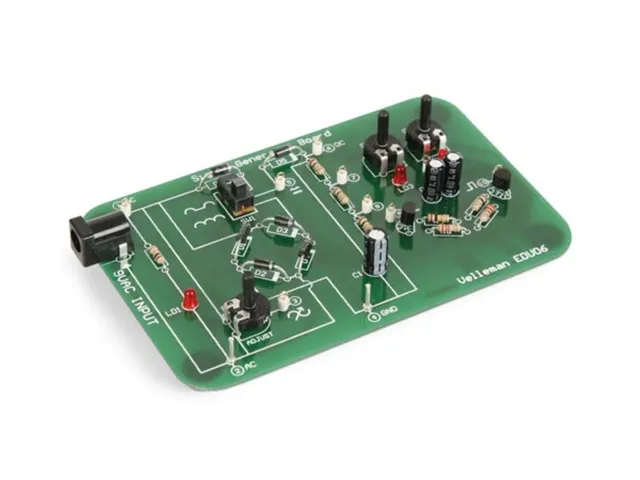 Educatieve oscilloscoop, experimenteerkit, geen soldeerwerk vereist