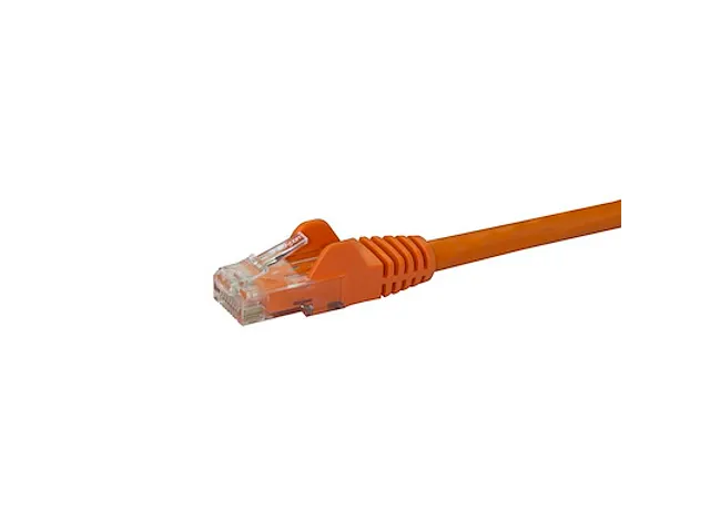 10m gigabit snagless RJ45 UTP Cat6 patchkabel oranje