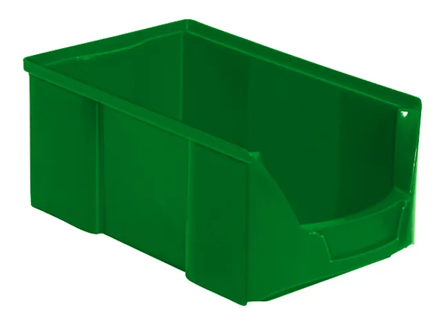 Zichtbak Hxbxd 145x200x360/310mm Pe Groen