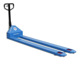 pallethefwagen,draagverm. 3500kg,vork L 2500mm,zwenkwielen nylon - 1