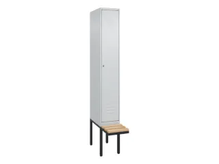 locker voor scheiding van kleding,HxBxD 2120x300x815mm,1vak - 1