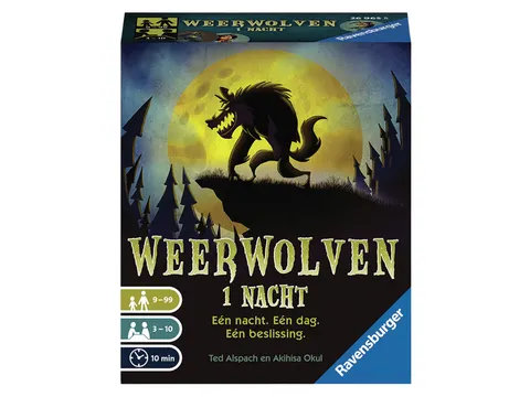 Kaartspel Weerwolven 1 nacht