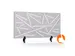 Ecran de séparation acoustique motif découpé 60x120cm Gris clair