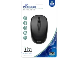 MROS216 Optische muis 3 knoppen draadloos Zwart - 2