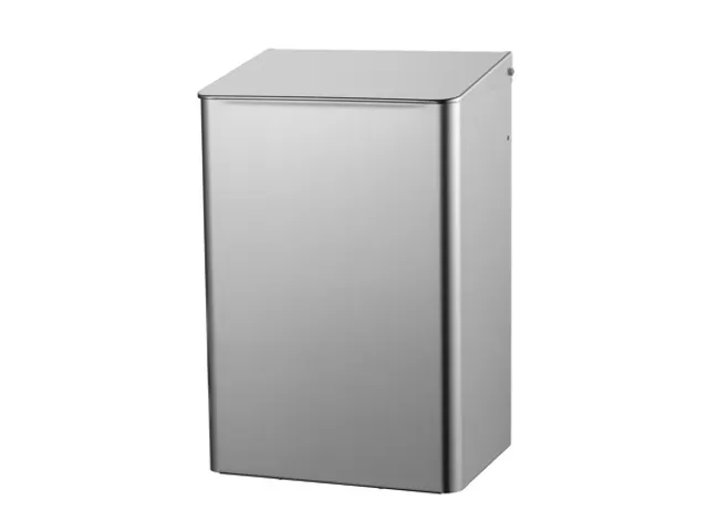Afvalbak 15 Liter Gesloten Rvs