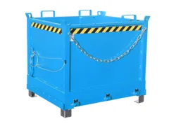 klapbodemcontainer,HxLxB 1145x1040x1245mm,1m³,hijsogen,vorksloffen