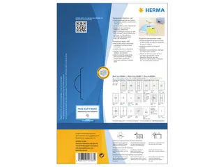 HERMA 10783 Transparante folie-etiketten Mat A4 210x297mm 80 stuks - 2