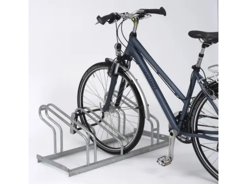 Fiets-Beugelrek L 1050Mm 3Plaatsen Enkelzijdig Gelast Verzinkt