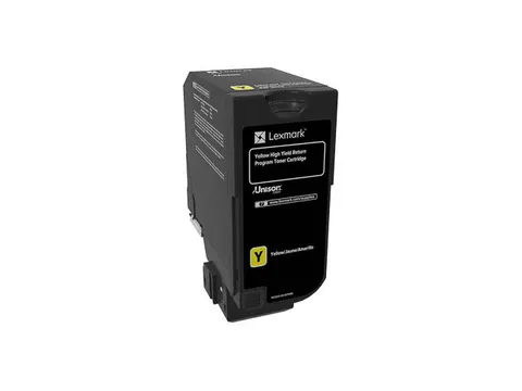 Toner 84C2HY0 Lexmark CX725 Jaune
